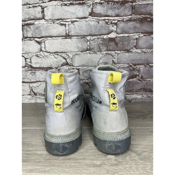 Palladium Pampa Travel Lite Slate Gray Combat Mesh Boots Men Sz 7M US/40EU W8.5M - Picture 3 of 16